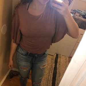 Pink forever 21 top